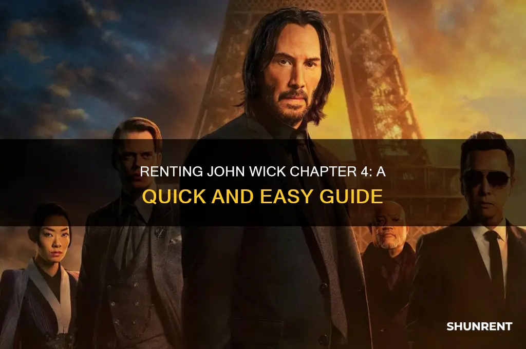 how to rent john wick chapter 4