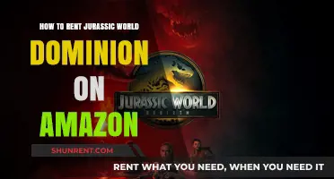 Rent Jurassic World Dominion on Amazon: Easy Step-by-Step Guide