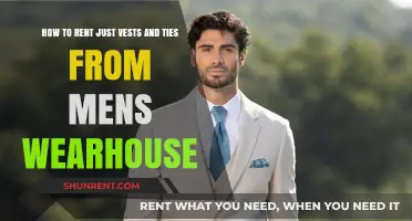 Renting Vests and Ties: A Guide to Mens Wearhouse Rentals