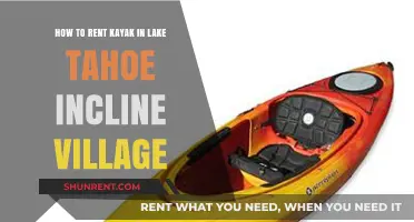 Renting Kayaks in Lake Tahoe's Incline Village: A Beginner's Guide