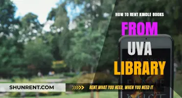 Rent Kindle Books from UVA Library: A Step-by-Step Guide