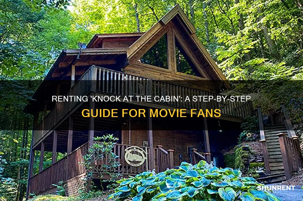 how to rent knock at the cabin