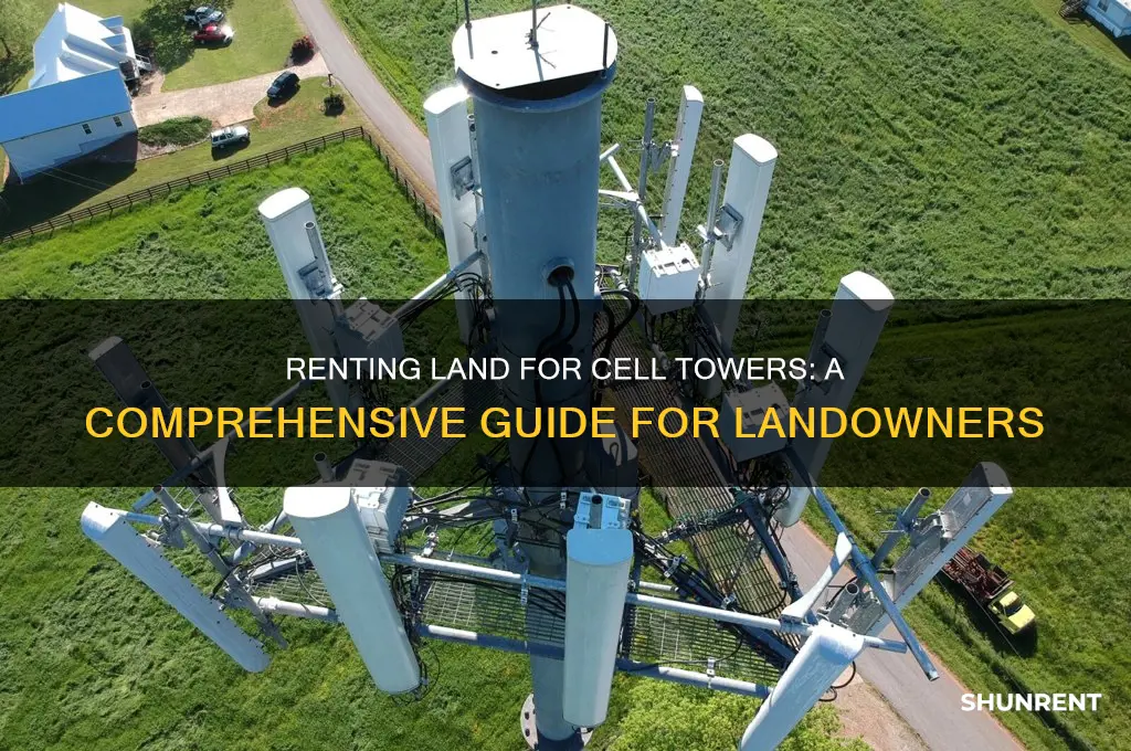 how to rent land for a cell tower