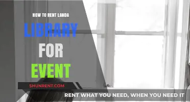 Renting Landa Library for Your Event: A Step-by-Step Guide