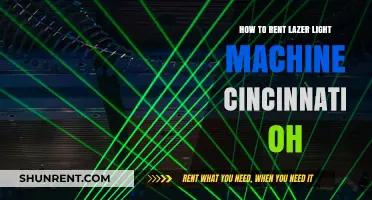 Renting Laser Light Machines in Cincinnati: A Step-by-Step Guide