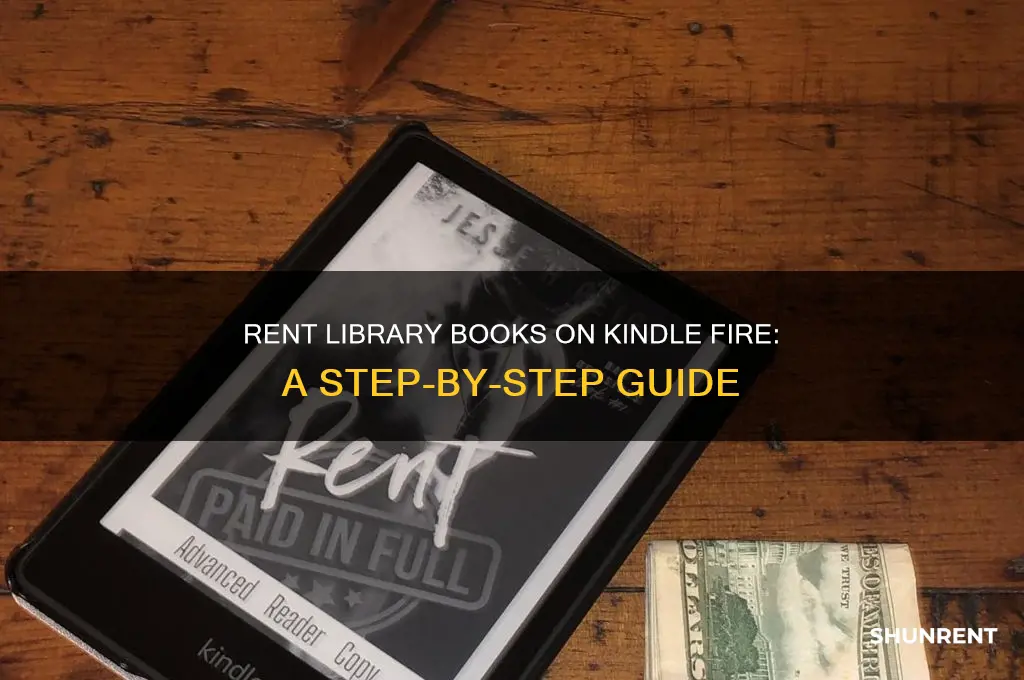 how to rent library books on kindle fire