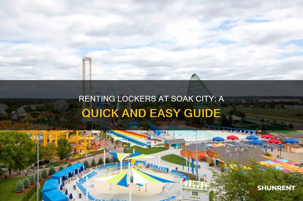 how to rent lockers at soak city