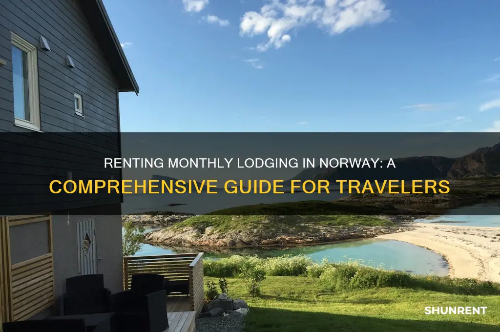 how to rent lodging for a month in norway