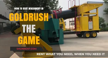 Renting Machinery in Goldrush: A Step-by-Step Guide for Players