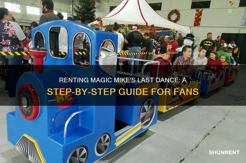 how to rent magic mike last dance