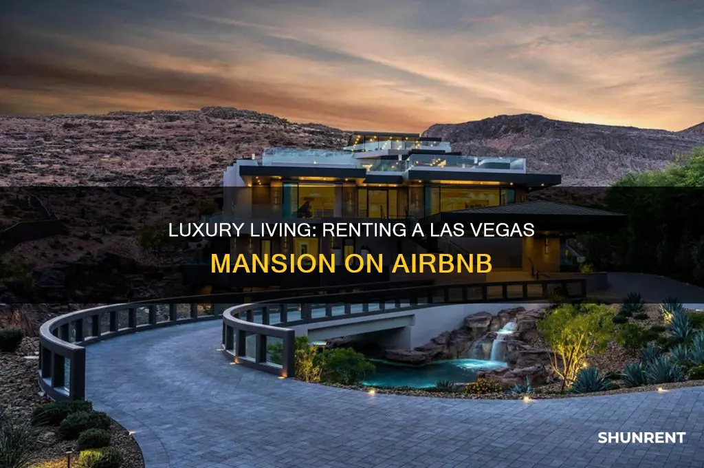 how to rent mansion in las vegas on airbnb
