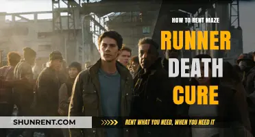 Rent Maze Runner: Death Cure - A Step-by-Step Guide