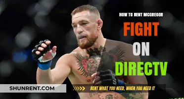 Rent McGregor Fight on DirecTV: Easy Steps to Watch Live