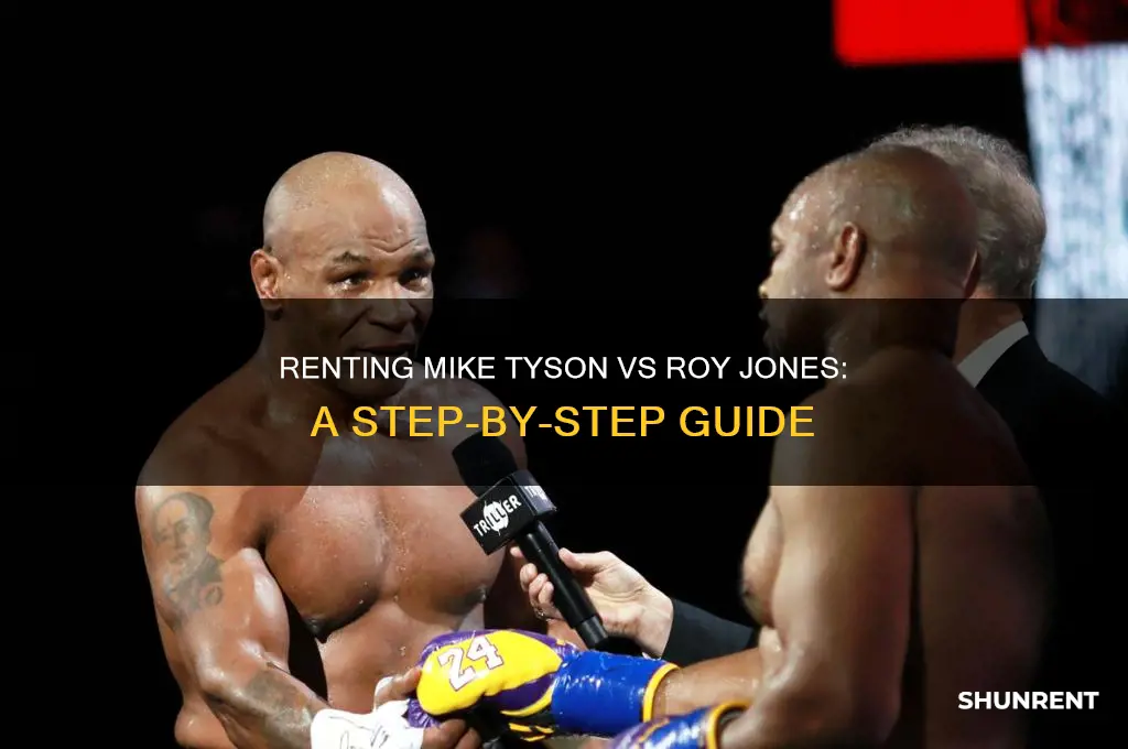 how to rent mike tyson vs roy jones