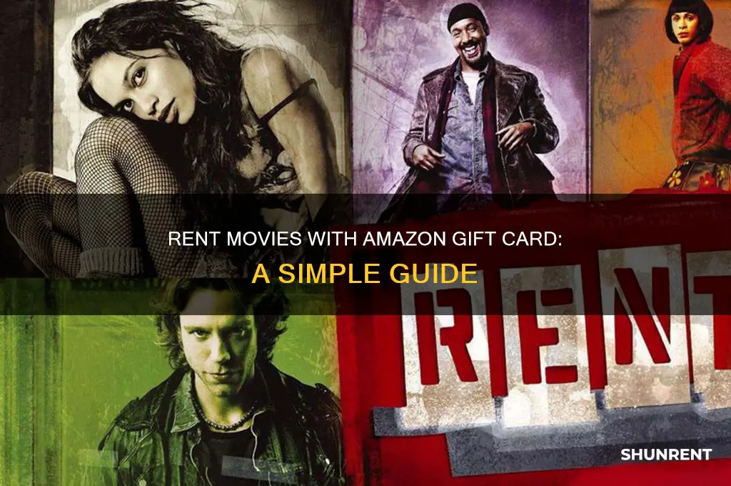 how to rent movieswith amazon gift card