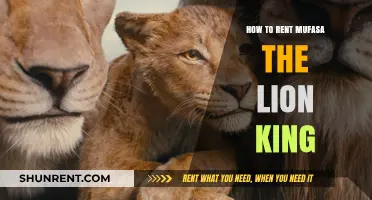 Renting Mufasa: A Guide to The Lion King Experience