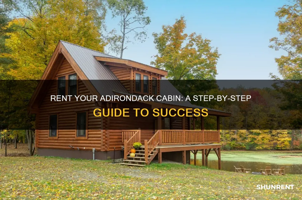 how to rent my cabin in the adirondacks