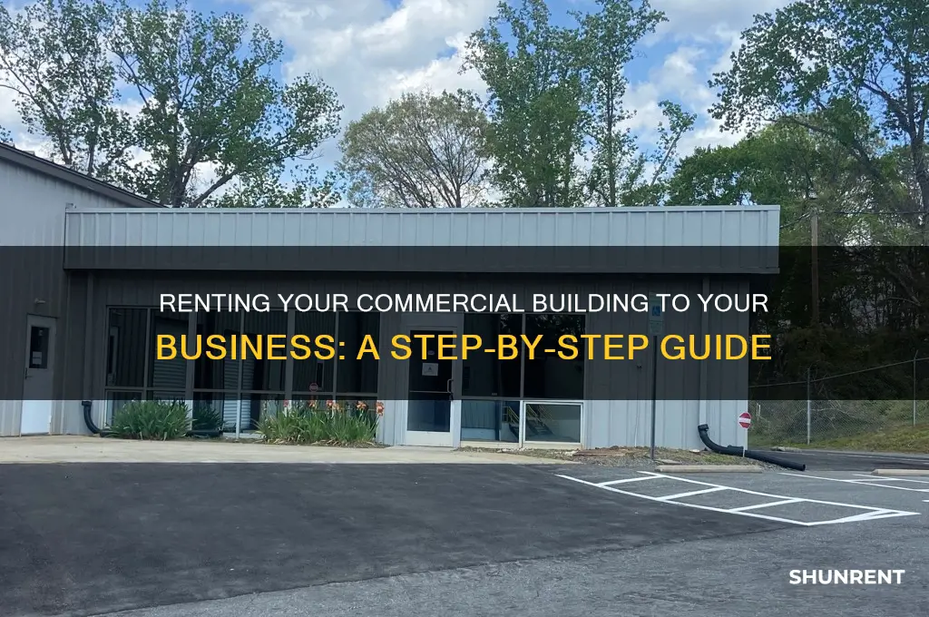 how to rent my commercial building to my business