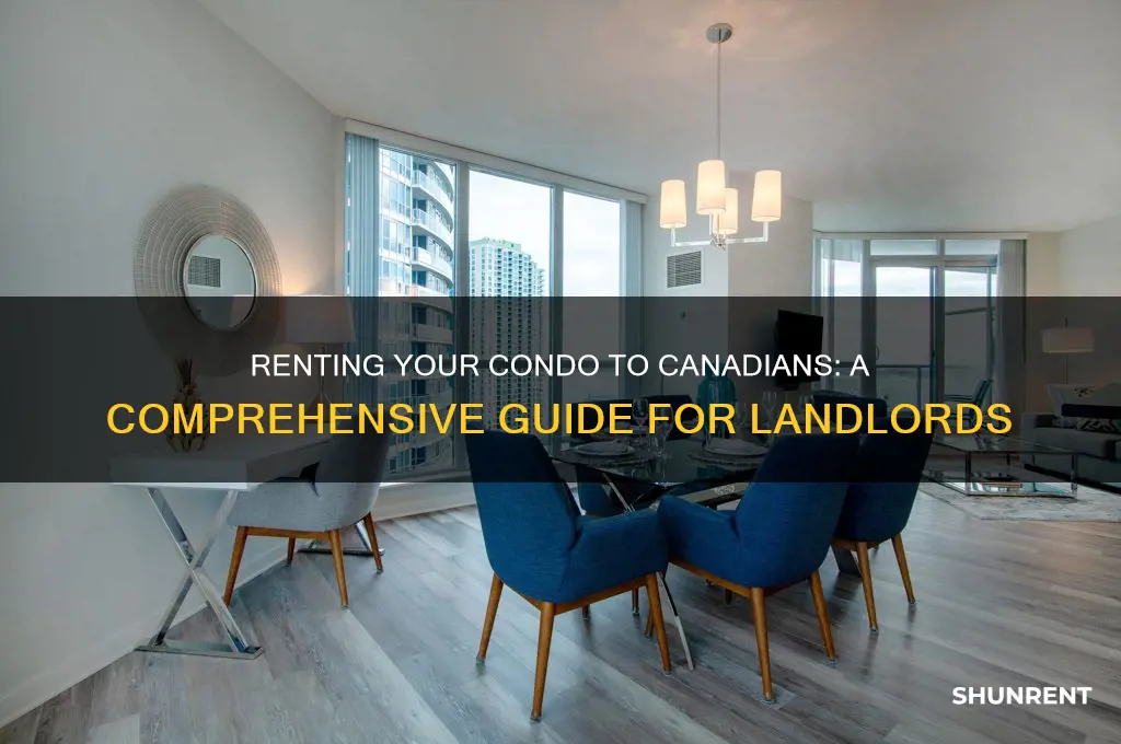 how to rent my condo to canadians