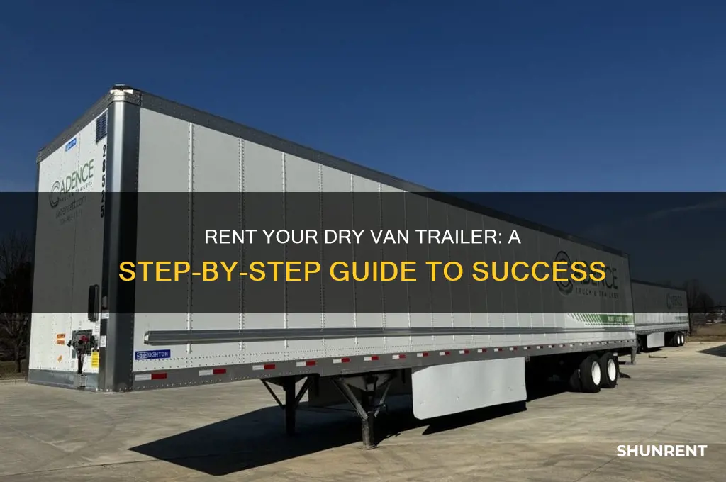 how to rent my dry van trailer