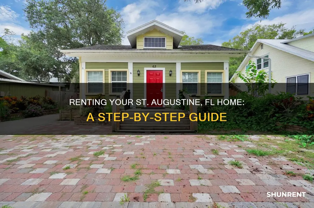 how to rent my huse in st augustine fl