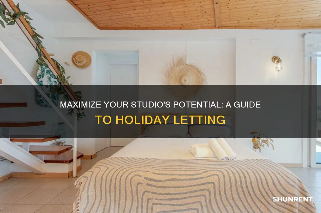 how to rent my studio as a holiday let