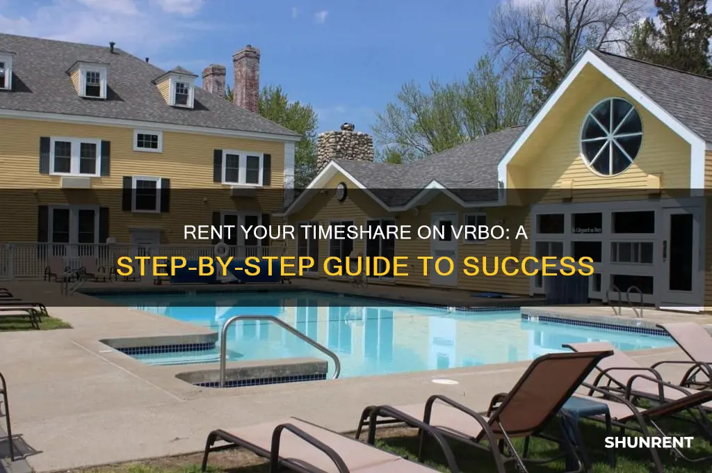 how to rent my timeshare on vrbo