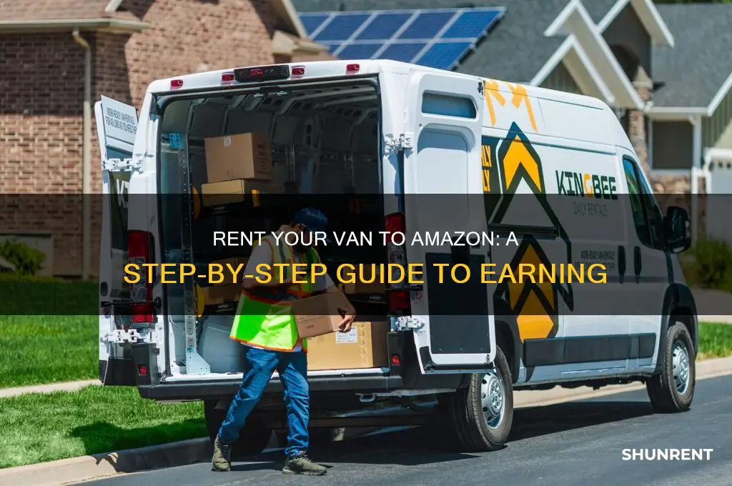 how to rent my van to amazon