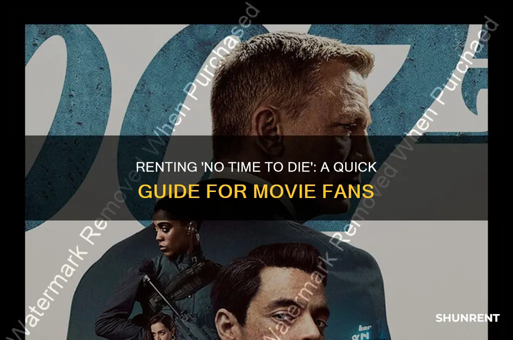 how to rent no time to die
