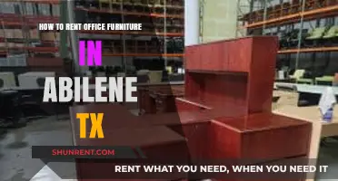 Renting Office Furniture in Abilene, TX: A Comprehensive Guide