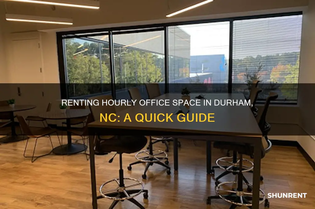 how to rent office space by the hour durham nc