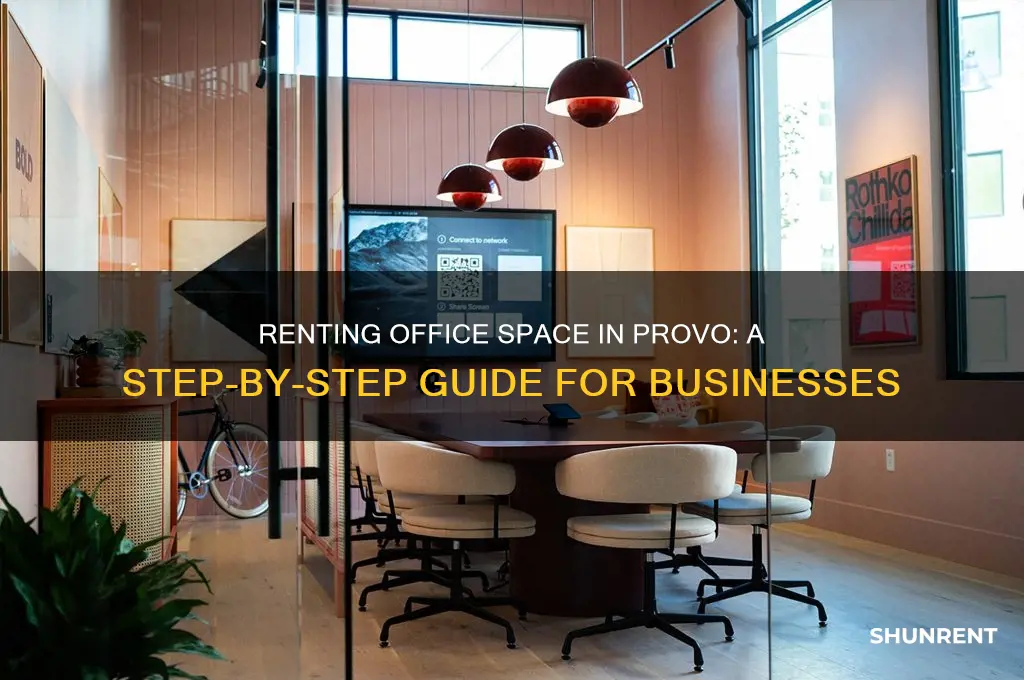how to rent office space in provo