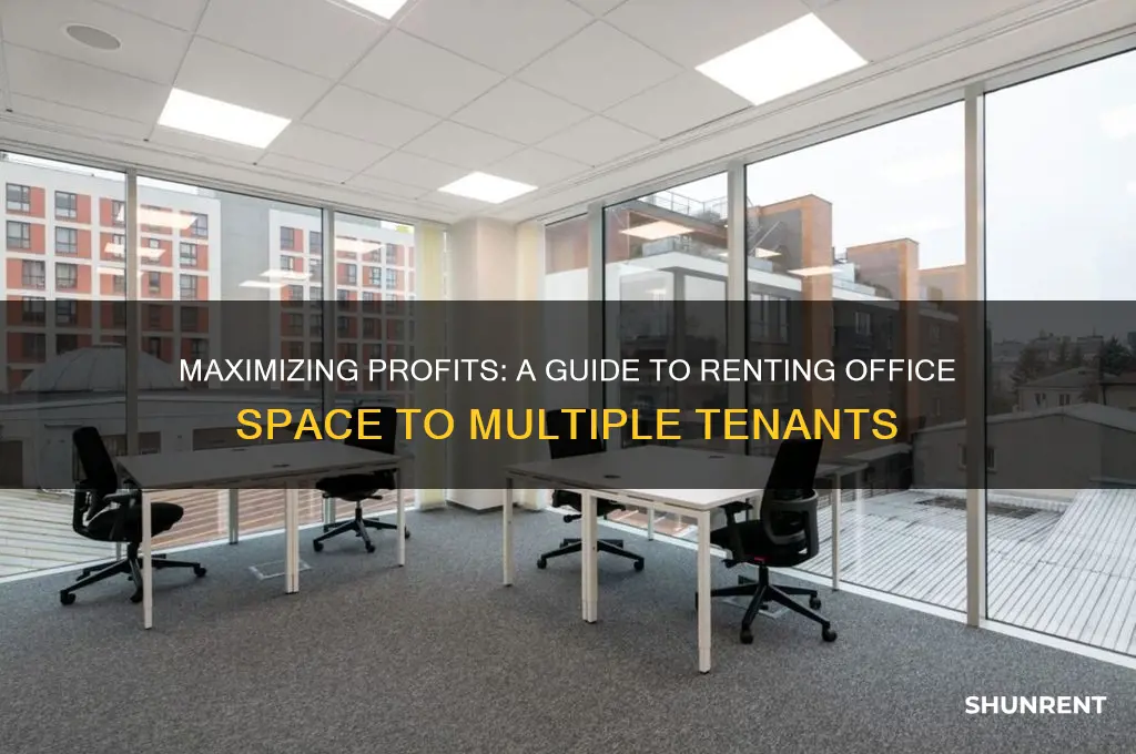 how to rent office space out to different tenants