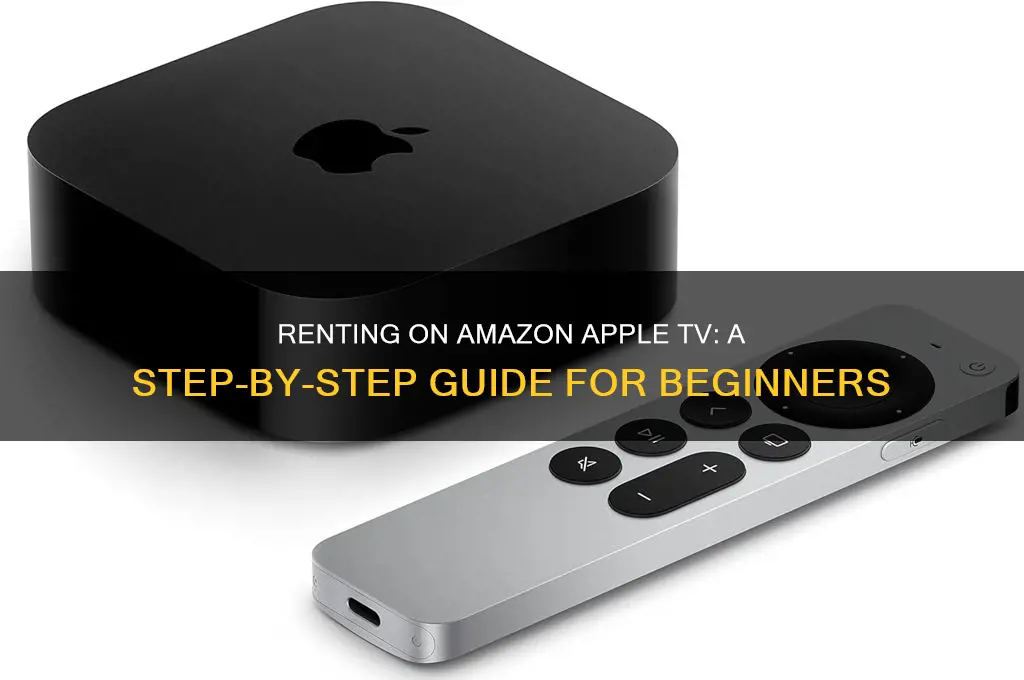 how to rent on amazon apple tv