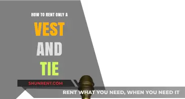 Renting Just a Vest and Tie: A Stylish, Budget-Friendly Guide