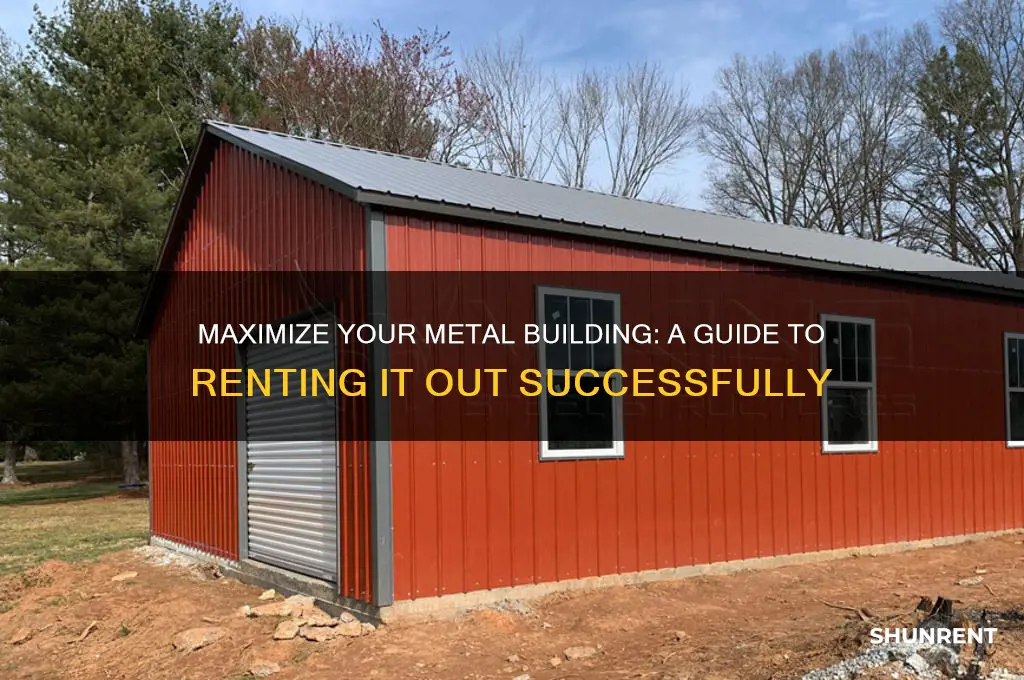 how to rent our your metal building