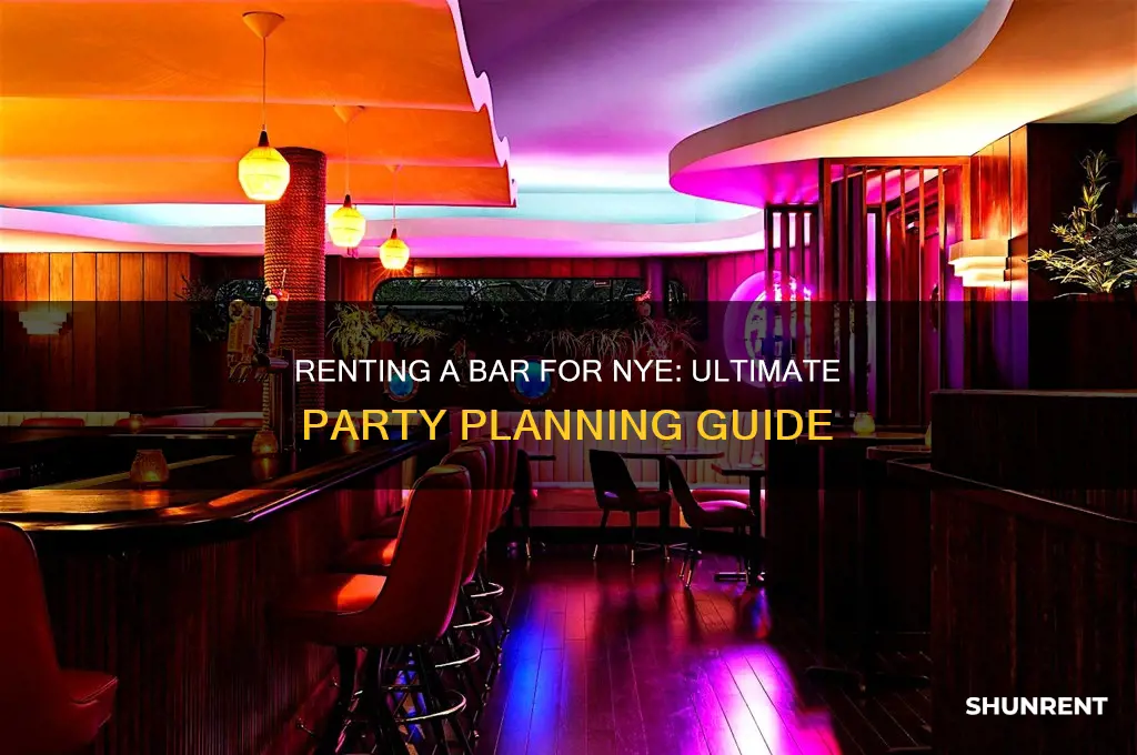 how to rent out a bar for nye party