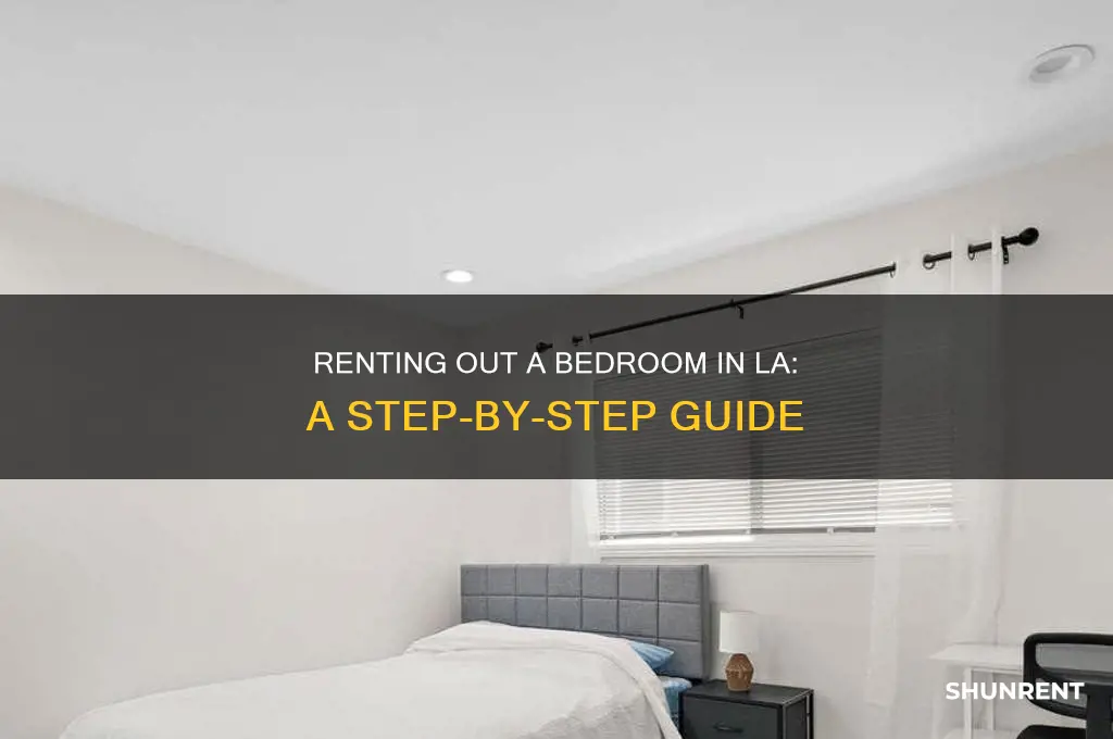 how to rent out a bedroom los angeles