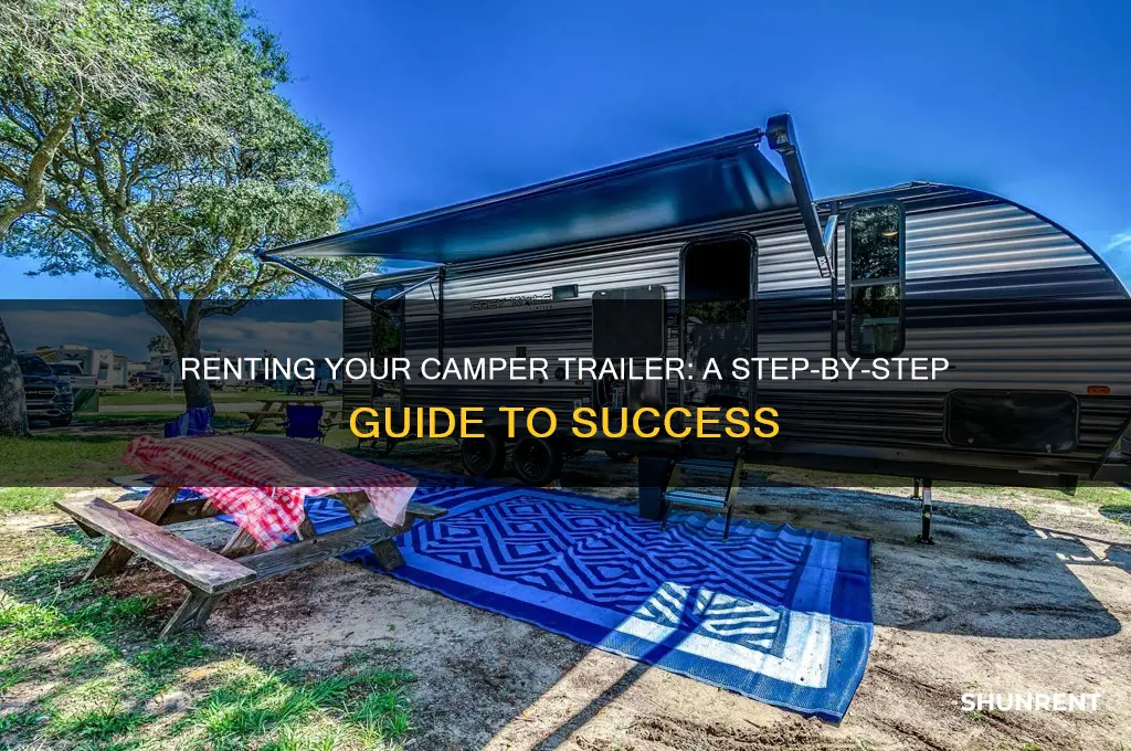 how to rent out a camper trailer
