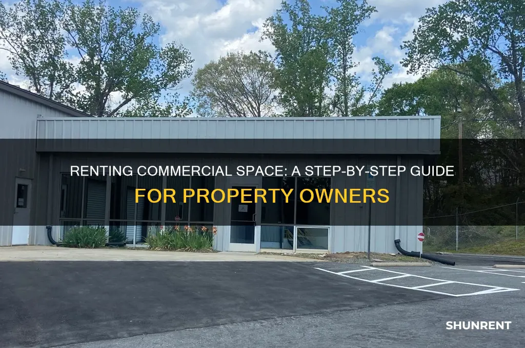 how to rent out a commercial space