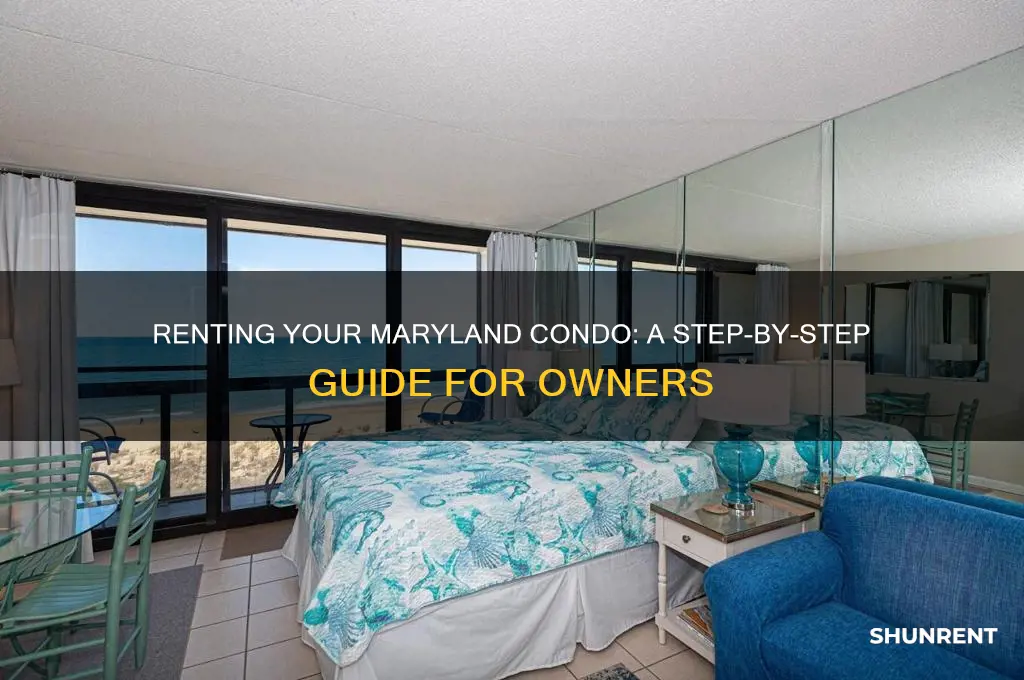 how to rent out a condo in maryland