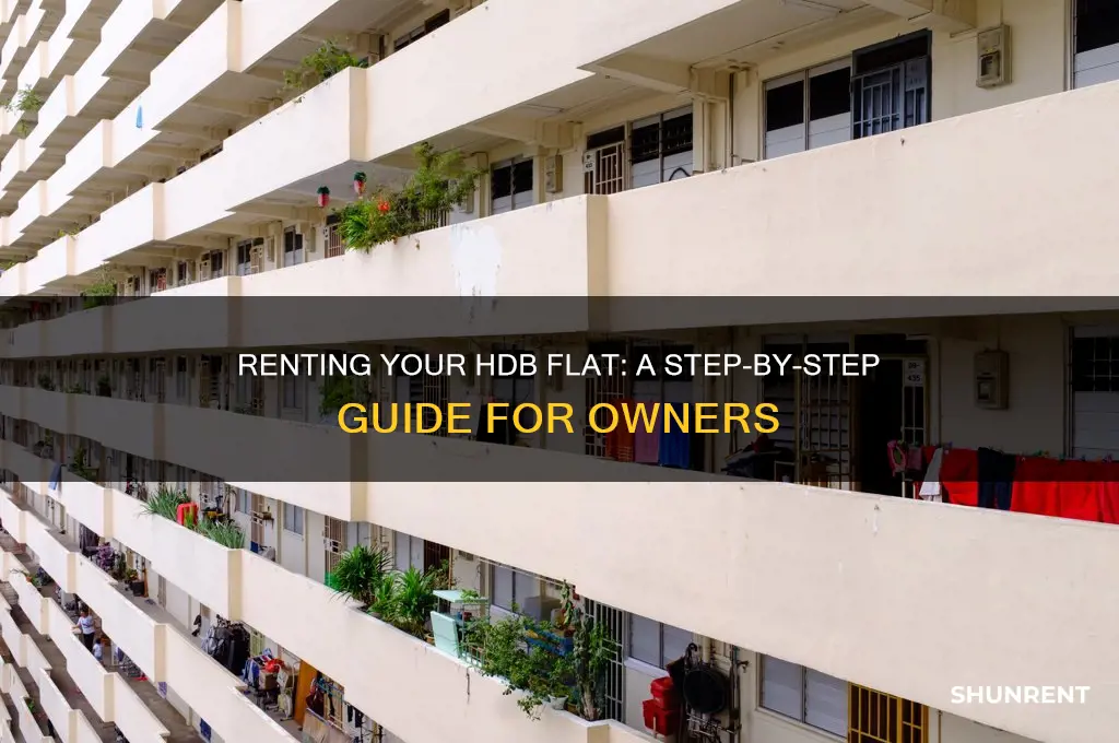 how to rent out a hdb flat