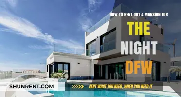 Rent a DFW Mansion for a Night: Ultimate Luxury Guide