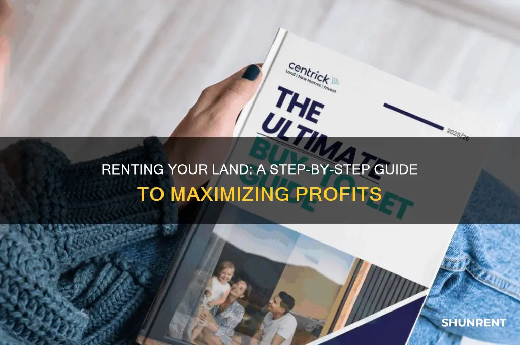 how to rent out a plot of land