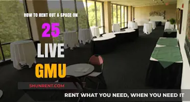 Renting Out Your Space on 25 Live GMU: A Step-by-Step Guide