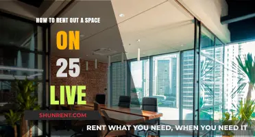 Renting Your Space on 25 Live: A Step-by-Step Guide