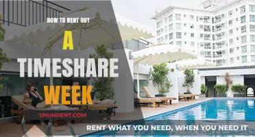 Maximize Your Timeshare Investment: A Guide to Renting Out Your Week