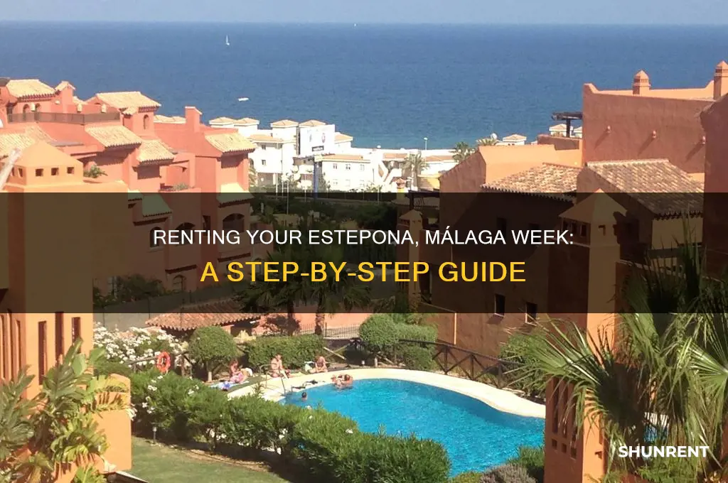 how to rent out a week in estepona málaga spain