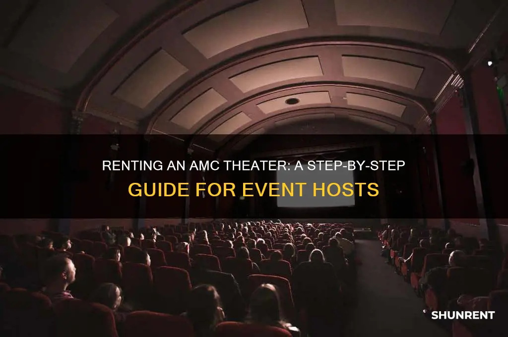 how to rent out an amc theater