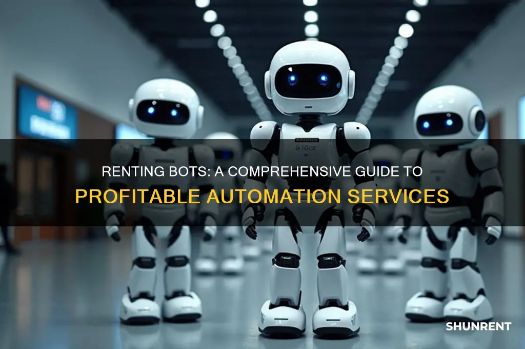 how to rent out bots to people